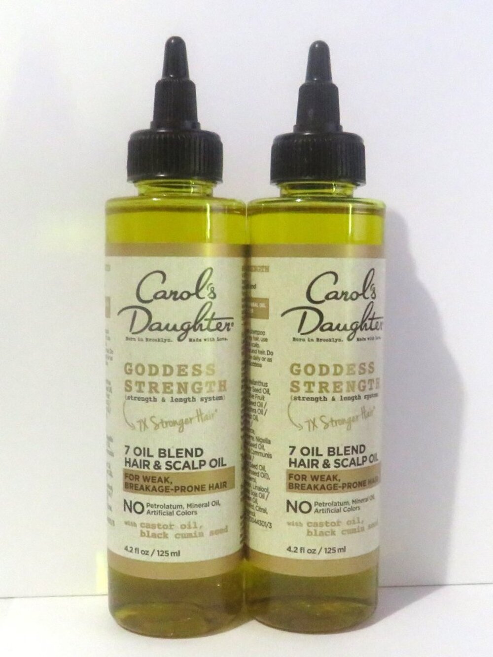 CAROL'S DAUGHTER 7 OIL BLEND HAIR & SCALP OIL 4.2 OZ 2 PC LOT